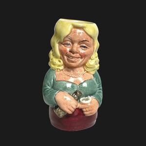 Signed Royal Doulton Betty Bitters Character Jug Moultonville Collection 1983